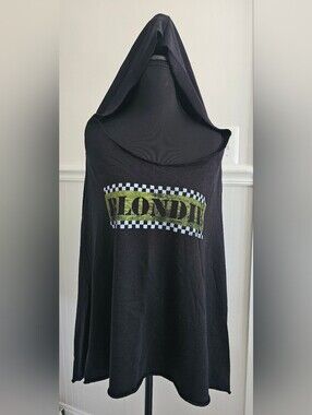 Lyric Black Hooded Terry Sweatshirt with Taxi "BLONDIE"  Graphic 3X